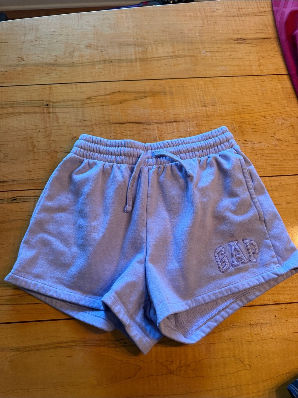 GAP purple sweat-shorts size small